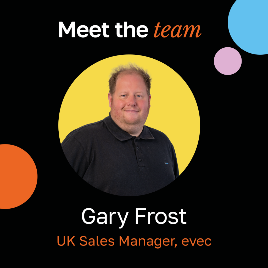Gary Frost UK Sales Manager